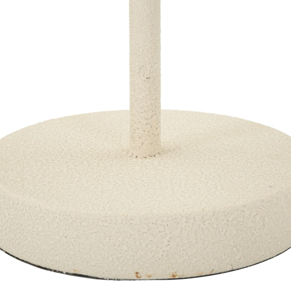 Lampe à poser abat-jour organique en métal 57 cm Galia Crème - vue 6