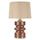 Lampe à poser avec abat-jour 56 cm Aliya Marron