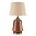 Lampe à poser avec abat-jour 65 cm Aliya Marron