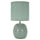 Lampe à poser céramique 27 cm Paulo Bleu