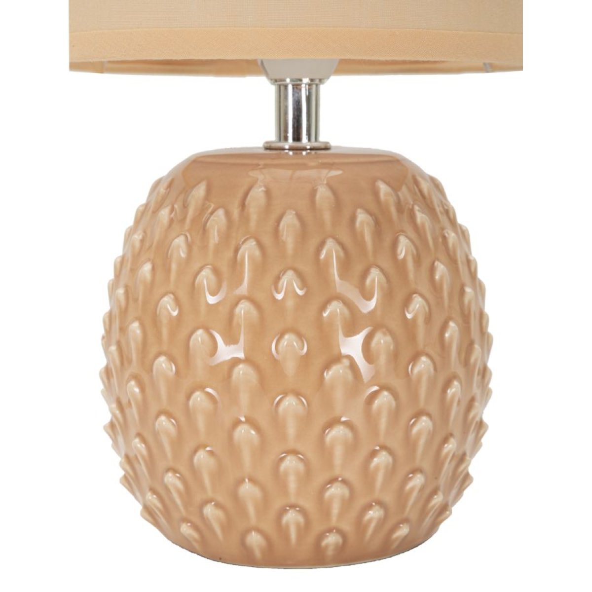 Lampe à poser céramique 27 cm Paulo Orange - vue 4