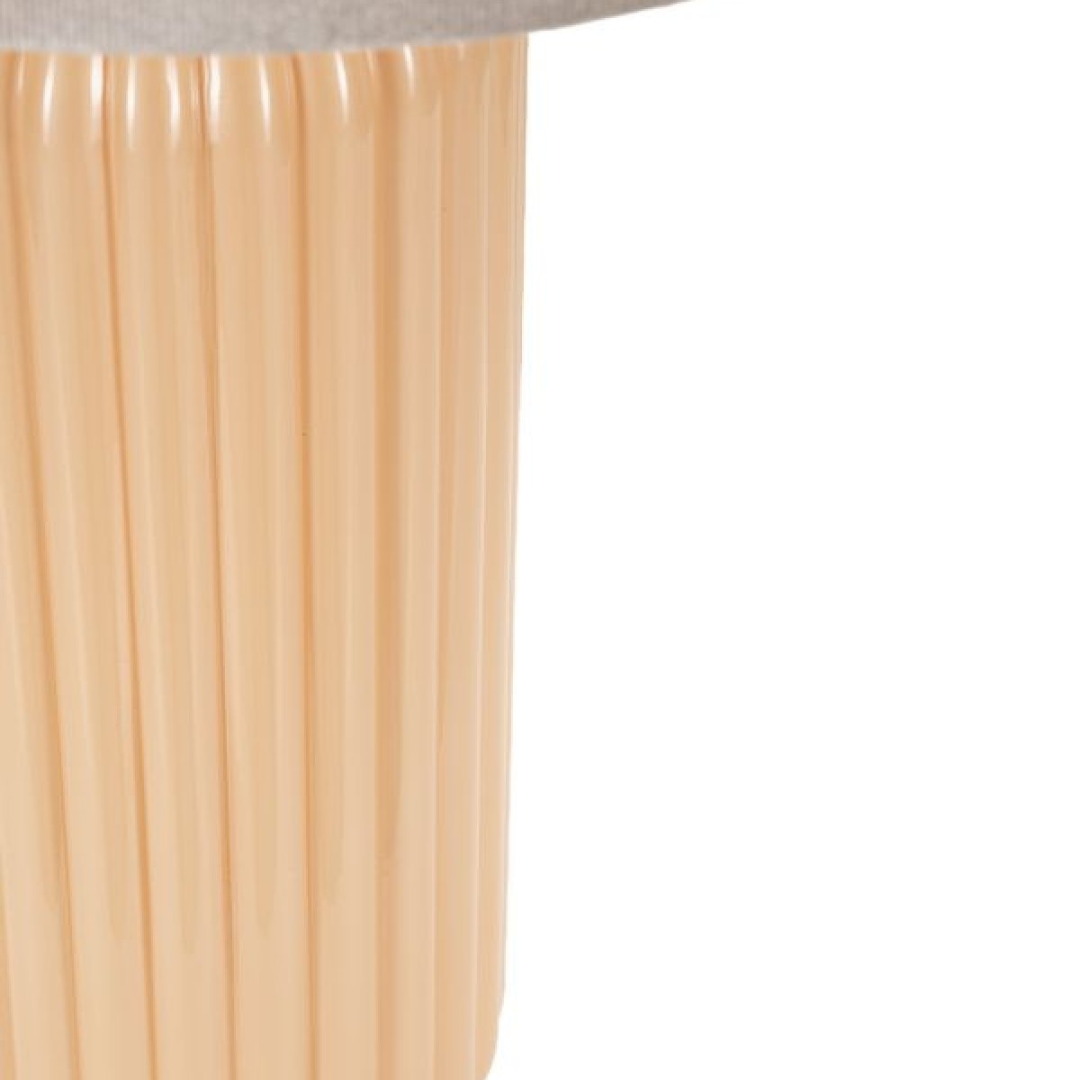 Lampe à poser en verre avec abat-jour 64 cm Lyssana Orange - vue 5