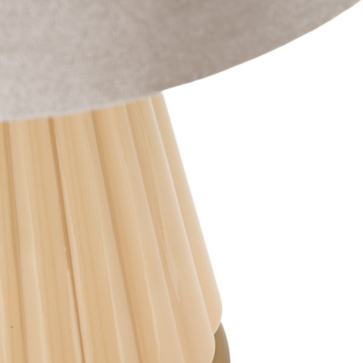 Lampe à poser en verre avec abat-jour 68 cm Lyssana Orange - vue 6