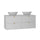 Meuble double vasque 120cm Lexa Blanc
