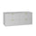 Meuble sous-vasque 120cm plan de toilette Lexa Blanc