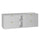 Meuble sous-vasque 140cm 2 niches plan de toilette Lexa Blanc