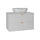 Meuble simple vasque 80cm Lexa Blanc