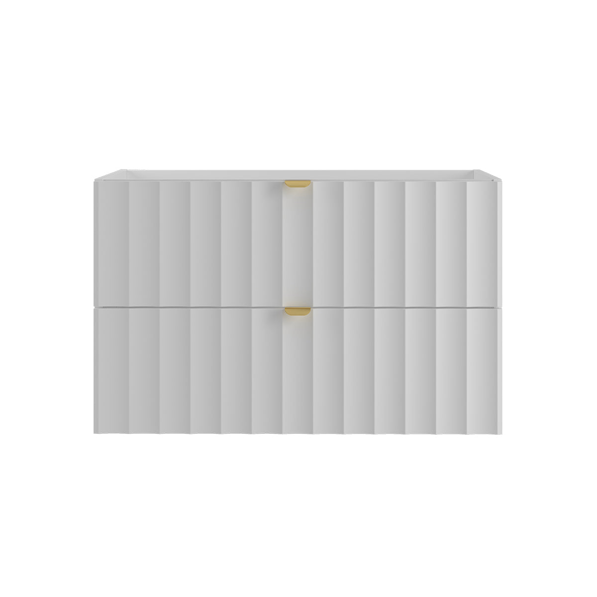 Meuble sous-vasque 80cm Lexa Blanc - vue 3