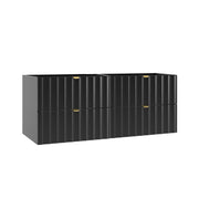 Meuble sous-vasque 120cm Lexa Noir