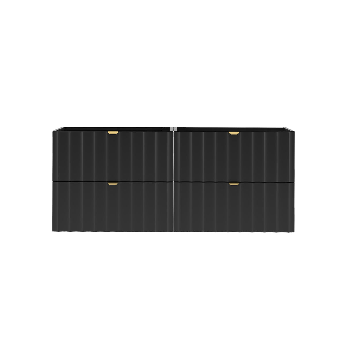 Meuble sous-vasque 120cm Lexa Noir - vue 2