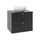 Meuble simple vasque 60cm Lexa Noir