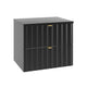 Meuble sous-vasque 60cm plan de toilette Lexa Noir