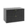 Meuble sous-vasque 80cm plan de toilette Lexa Noir