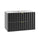 Meuble simple vasque encastrée 80cm Lexa Noir