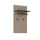 Porte-manteau mural 2 pantères Lilia Taupe