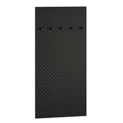 Porte-manteau mural 5 patères Liora Noir