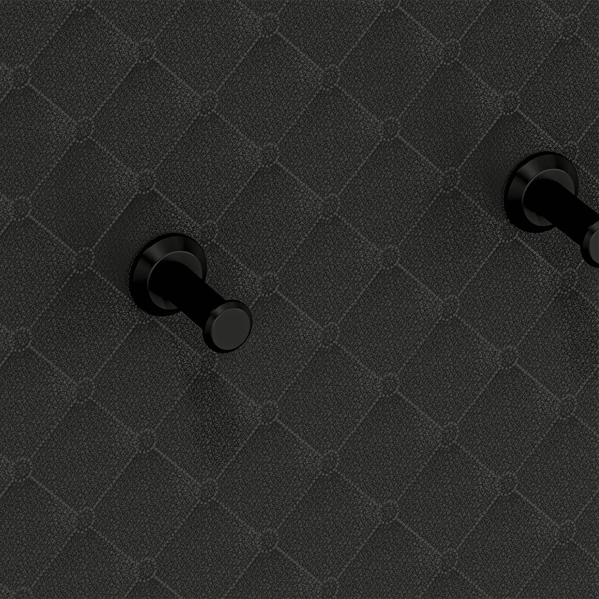 Porte-manteau mural 5 patères Liora Noir - vue 3