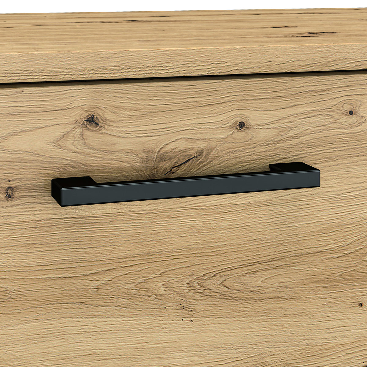 Buffet 2 portes 3 tiroirs 160 cm Liora Bois - vue 7