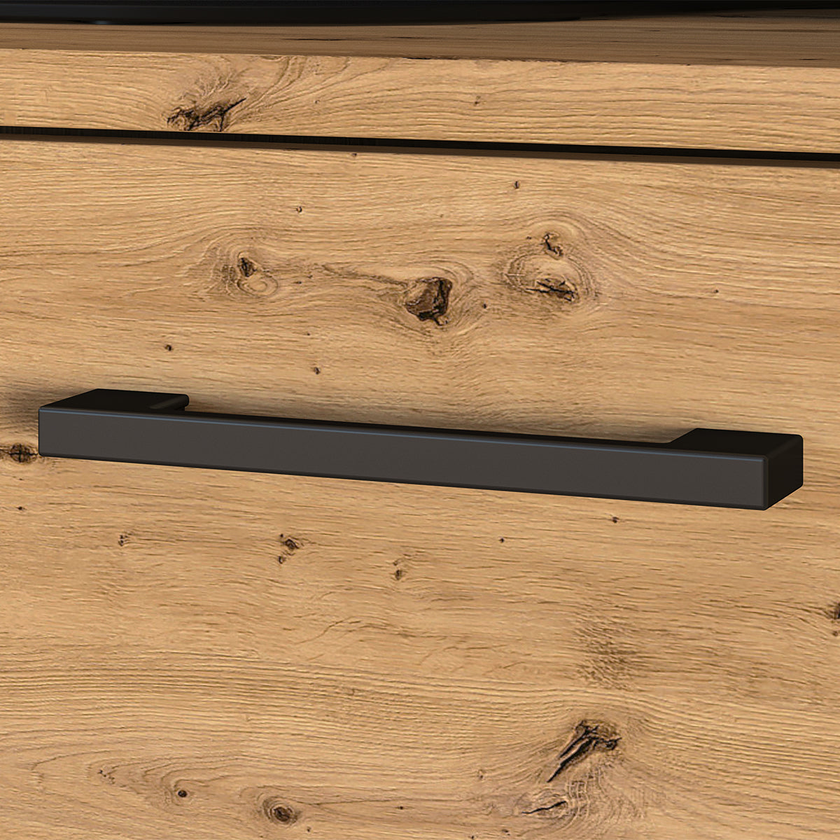 Meuble TV 3 portes 155 cm Liora Bois - vue 5