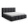 Lit coffre 160x200 sommier inclus Klaus Gris Foncé