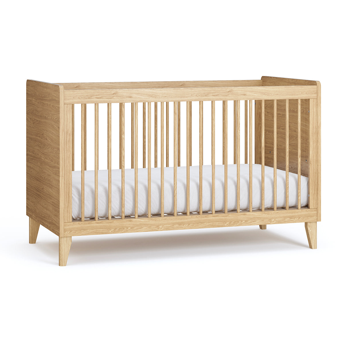 Lit évolutif 70x140 et commode 3 tiroirs Vox Muve Bois - vue 3