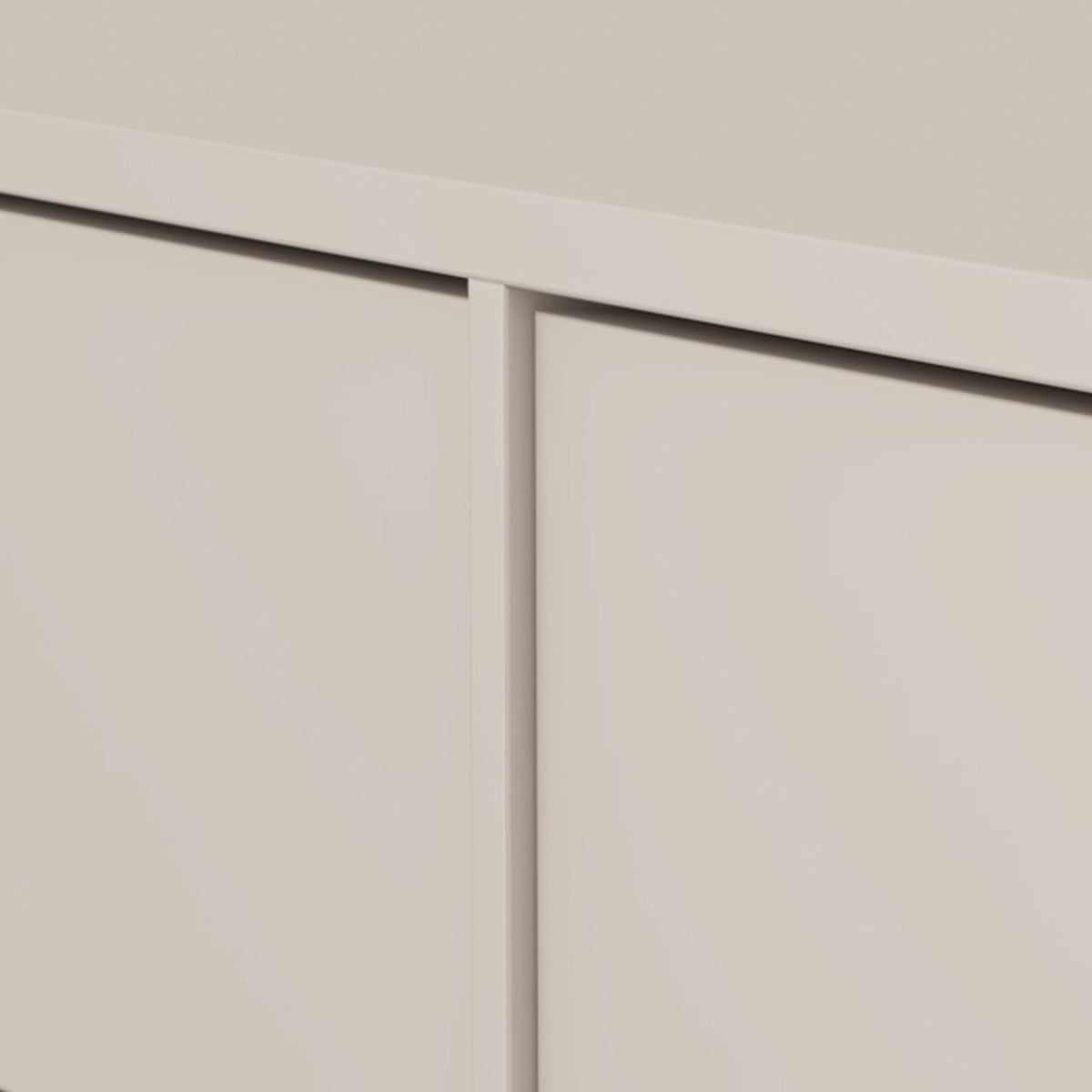 Meuble TV 4 portes 209 cm Loa Cachemire - vue 6