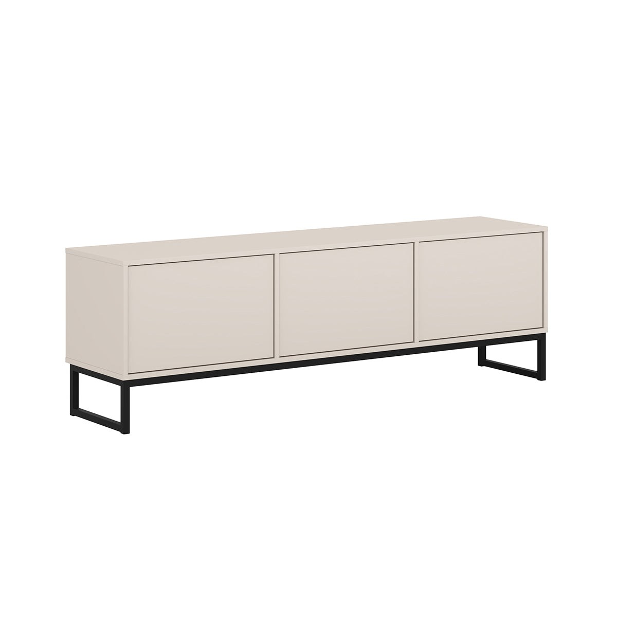 Meuble TV 3 portes 157 cm Loa Cachemire