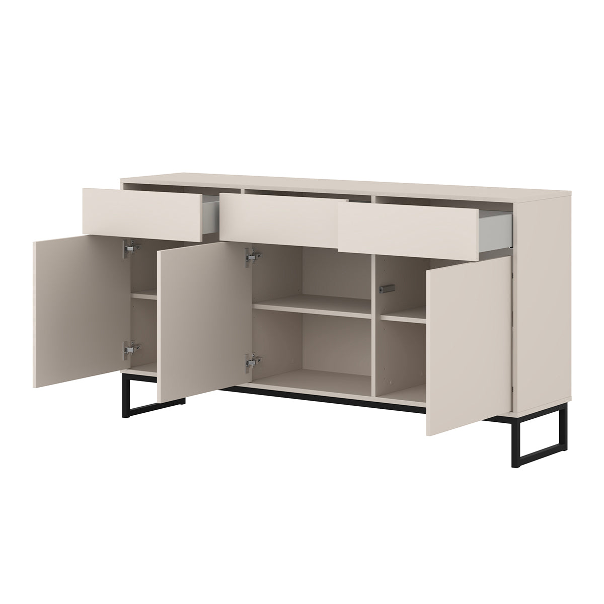 Buffet 3 portes 3 tiroirs Loa Cachemire - vue 4