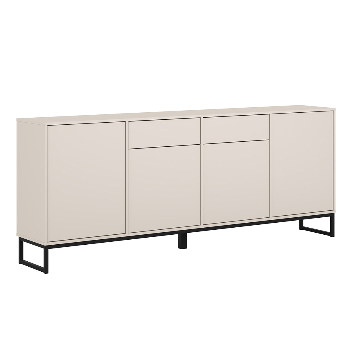 Buffet 4 portes 2 tiroirs Loa Cachemire
