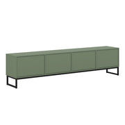 Meuble TV 4 portes 209 cm Loa Vert