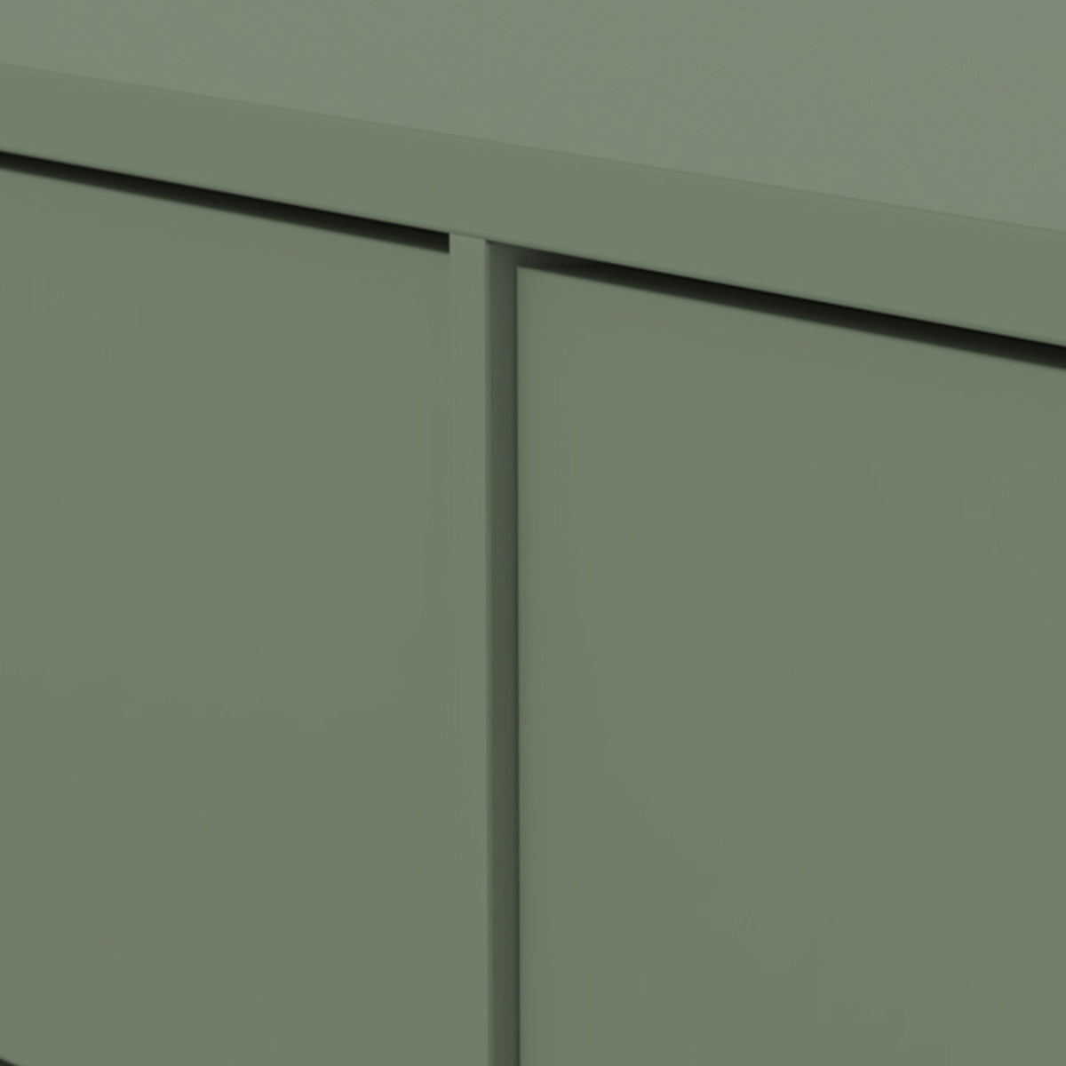 Meuble TV 4 portes 209 cm Loa Vert - vue 7