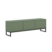 Meuble TV 3 portes 157 cm Loa Vert