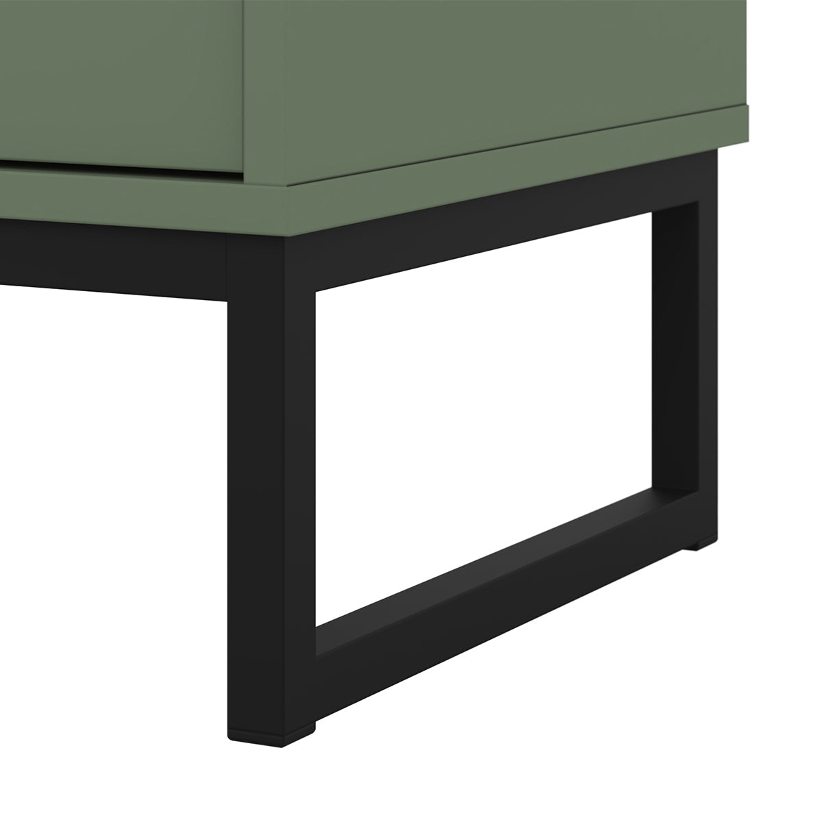 Buffet 4 portes 2 tiroirs Loa Vert - vue 7