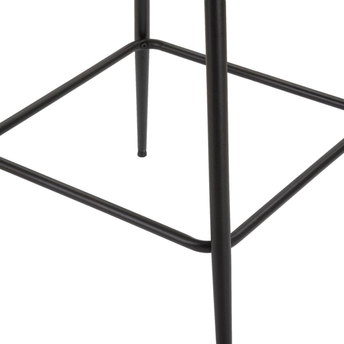 Lot de 2 chaises de bar en tissu et métal Cairn Gris - vue 10