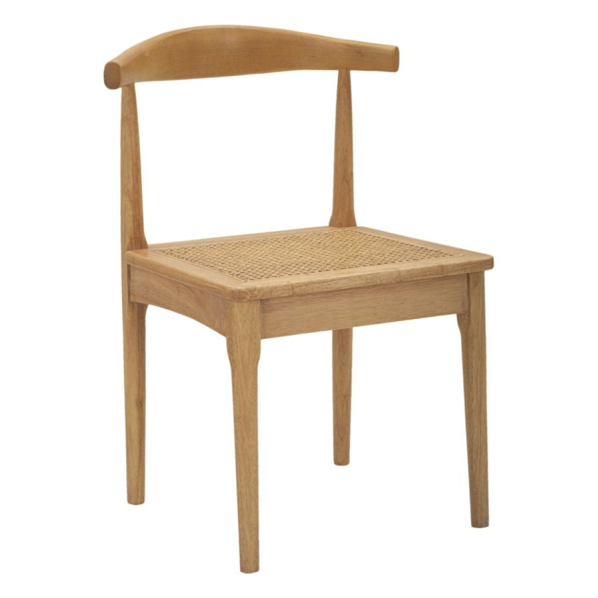 Lot de 2 chaises Umi Bois de frêne et Rotin - vue 2