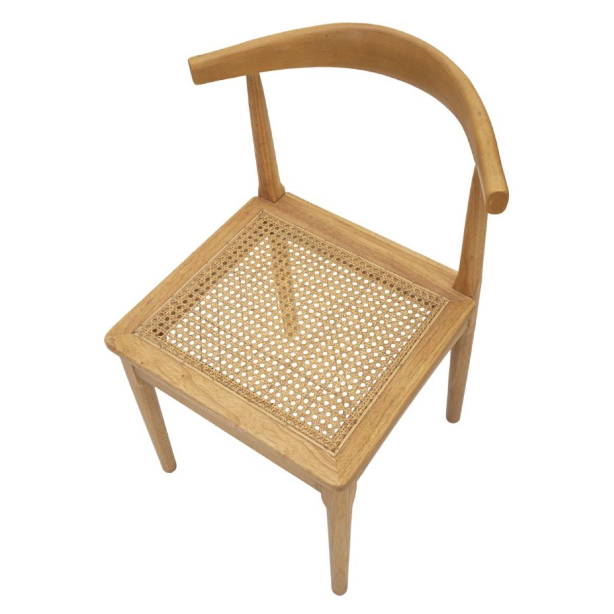 Lot de 2 chaises Umi Bois de frêne et Rotin - vue 3