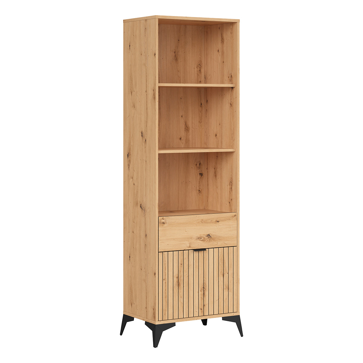 Bibliothèque 1 porte 1 tiroir Mao Bois