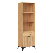 Bibliothèque 1 porte 1 tiroir Mao Bois