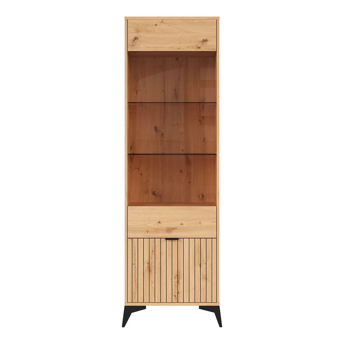 Vitrine 2 portes Mao Bois - vue 4