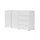Buffet 2 portes 4 tiroirs Maxis Blanc