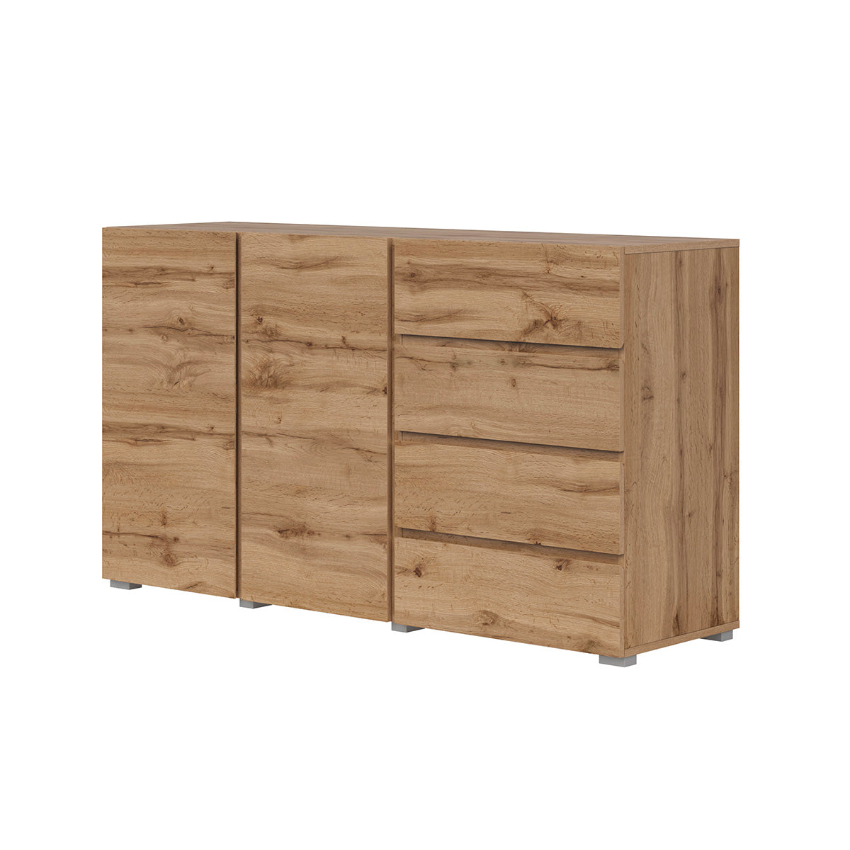Buffet 2 portes 4 tiroirs Maxis Bois