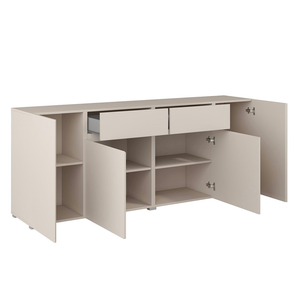 Buffet 4 portes 2 tiroirs Maxis Cachemire - vue 5