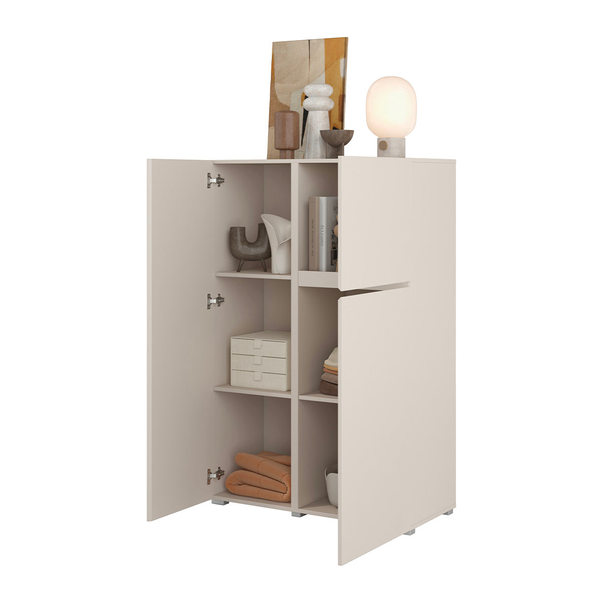 Buffet haut 3 portes Maxis Cachemire - vue 4
