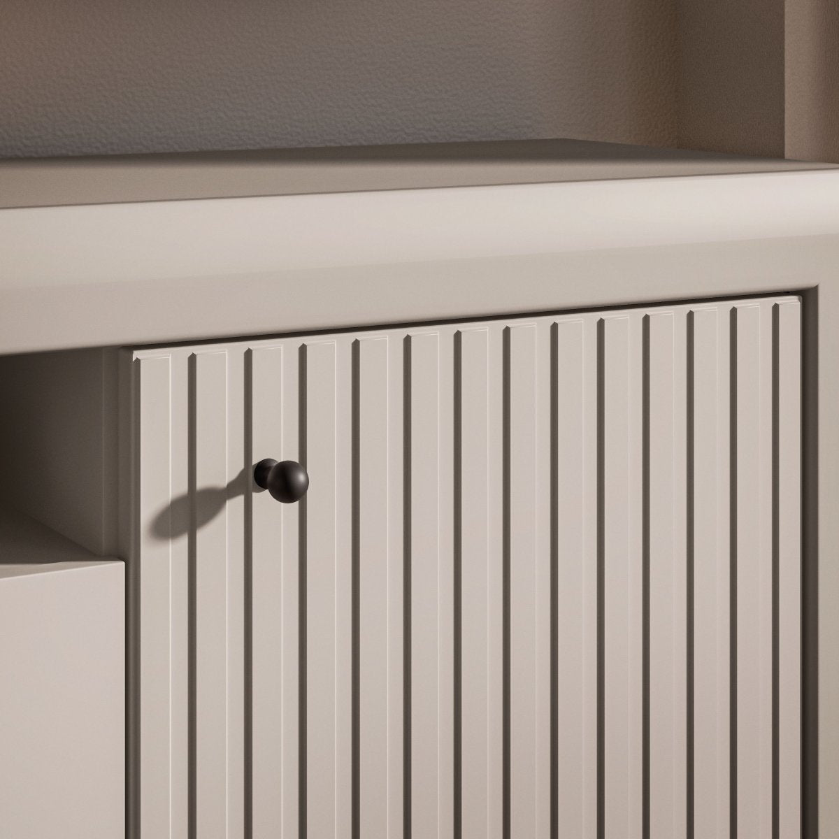 Meuble TV 2 portes 1 tiroir 160 cm Assia Cachemire - vue 8