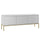 Meuble TV 3 portes 151 cm Daria Blanc