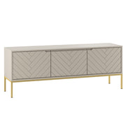 Meuble TV 3 portes 151 cm Daria Cachemire