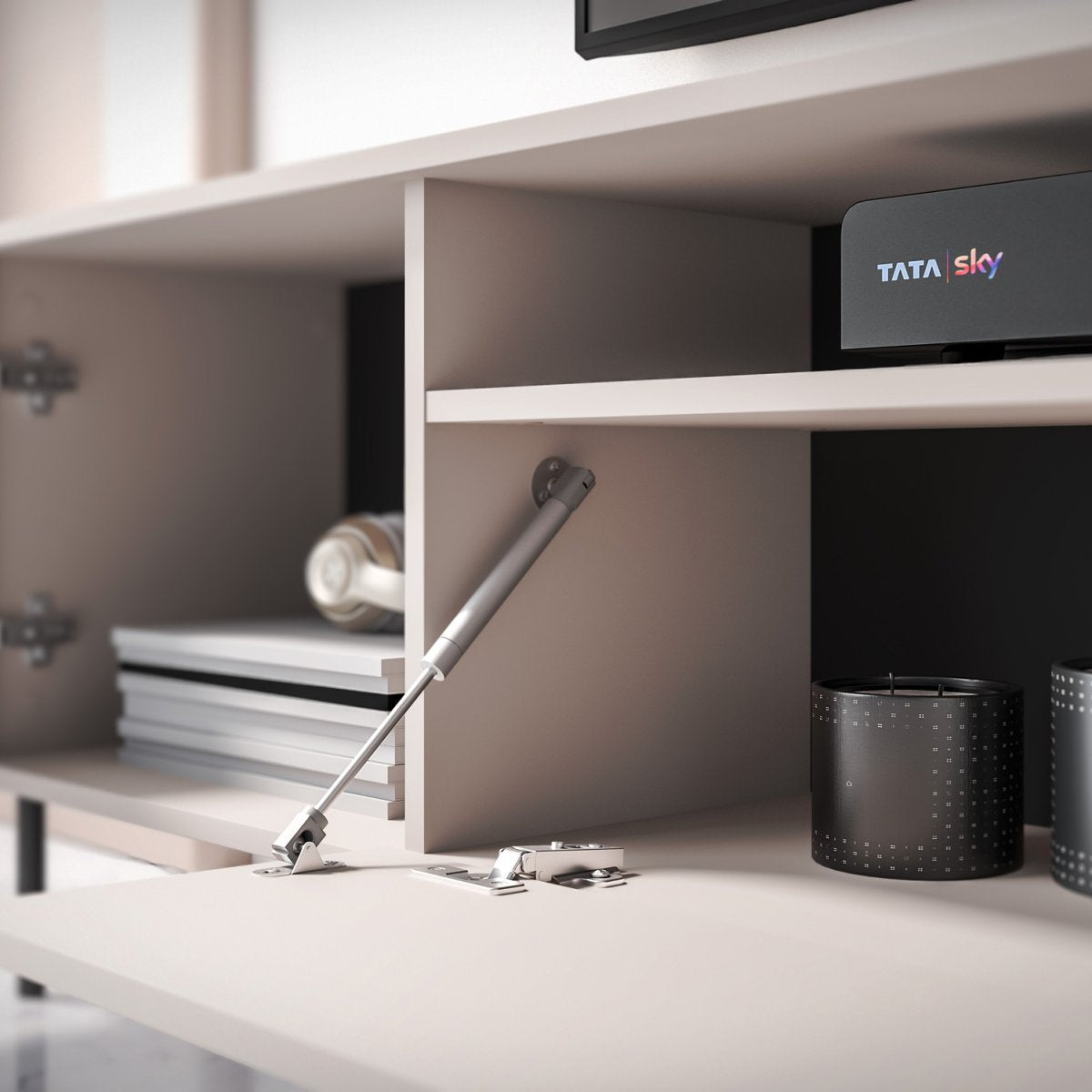 Meuble TV 3 portes 180 cm Nova Cachemire - vue 6