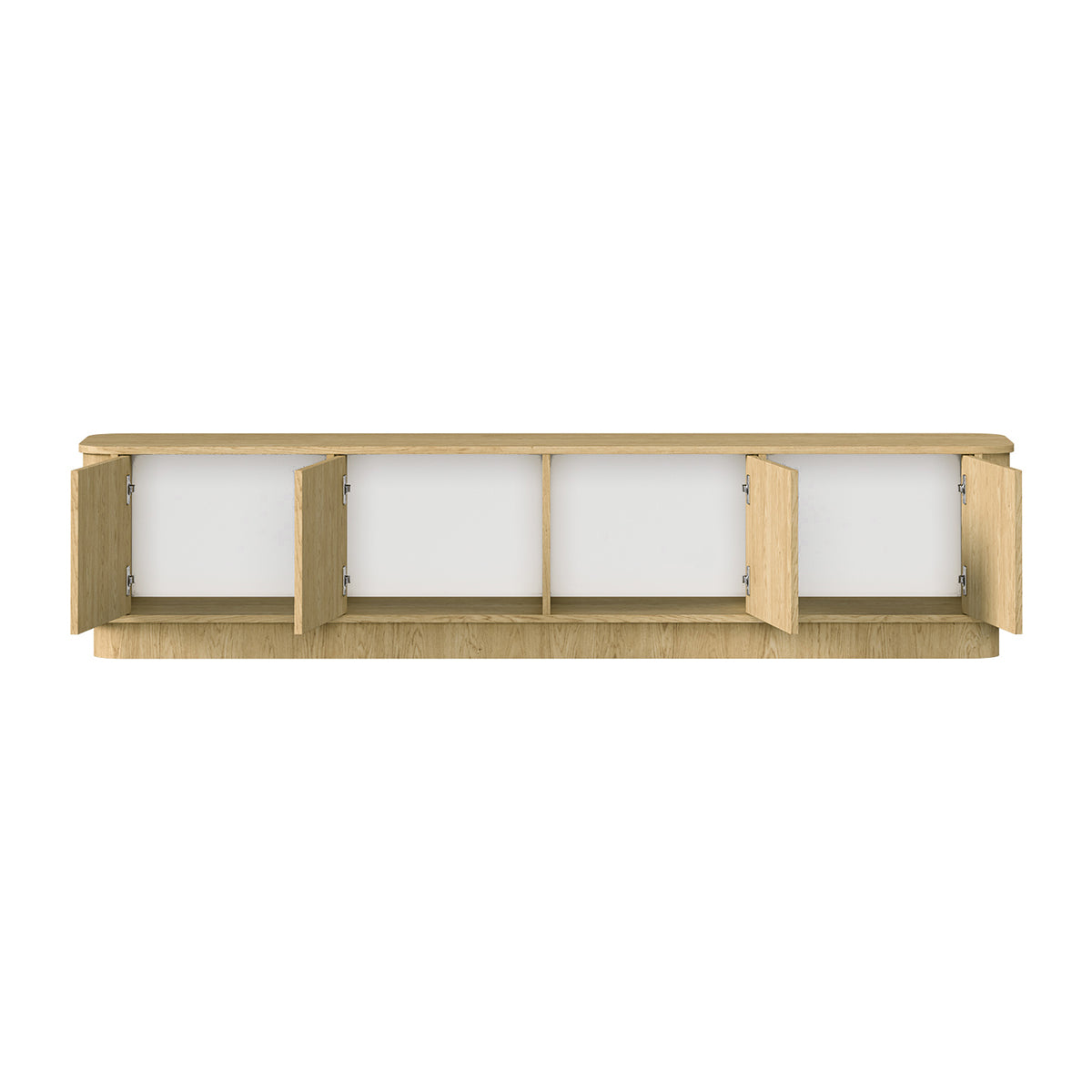 Meuble TV 4 portes Halina Bois - vue 2