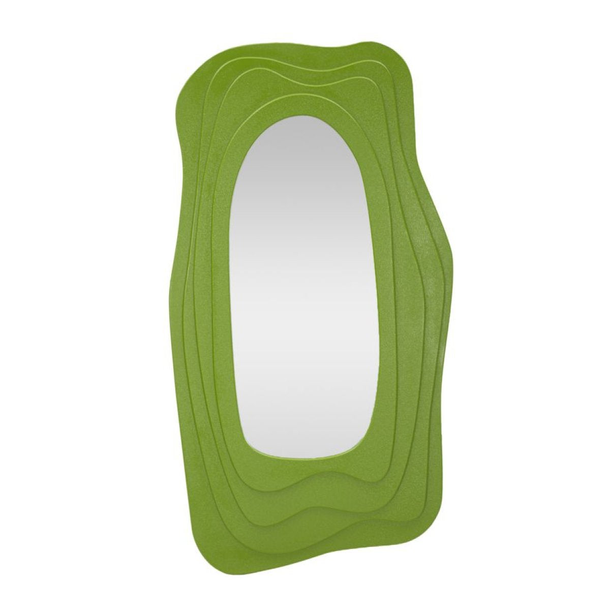 Miroir mural asymétrique 90x165 cm Greta Vert - vue 2