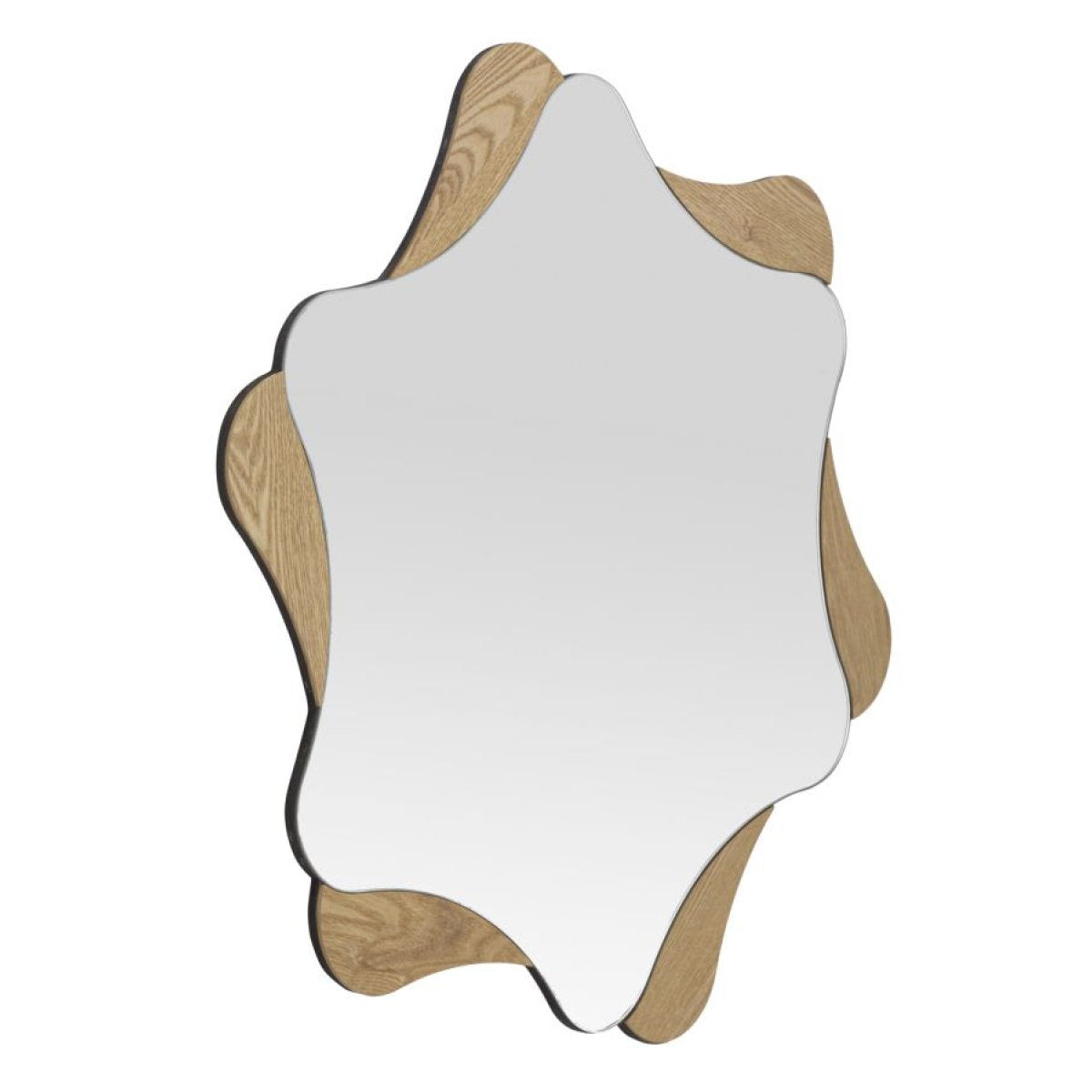 Miroir mural étoile 80cm Luddie Bois - vue 3